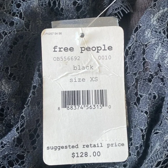 NWT Free People XS Tell Tale Lace Tunic - Picture 12 of 14